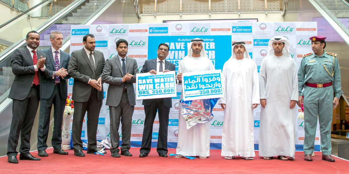Lulu Group launches unique campaign to save water