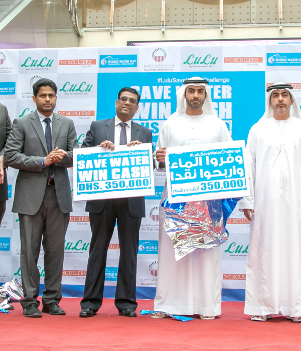 Lulu Group launches unique campaign to save water