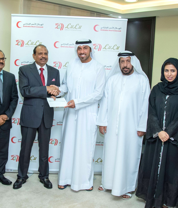 Lulu Group to donate AED10 million to support Emirates Red Crescent programmes over 10 years