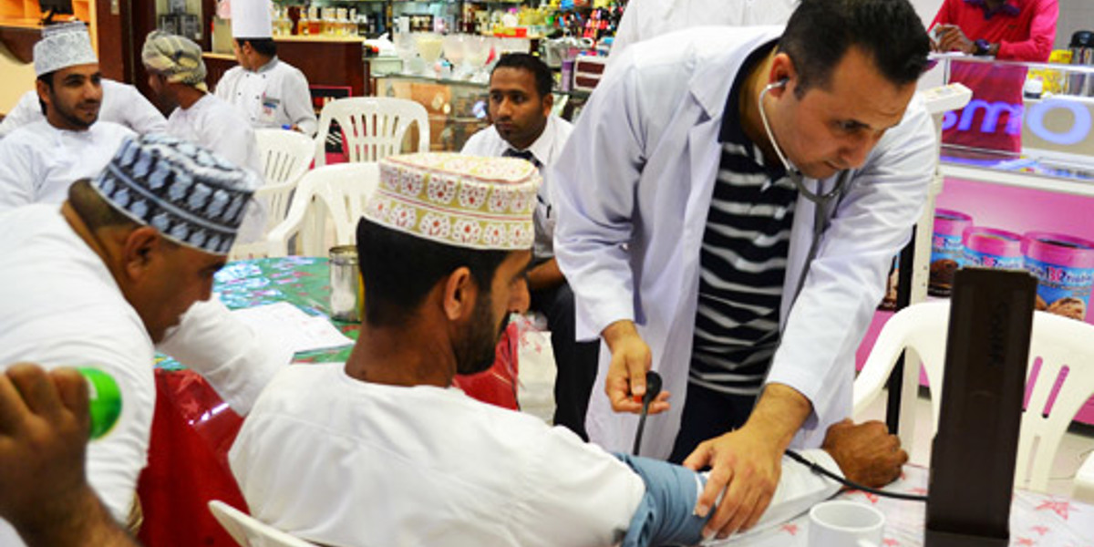 Lulu Hypermarket conducts Blood Donation Camp at Oman