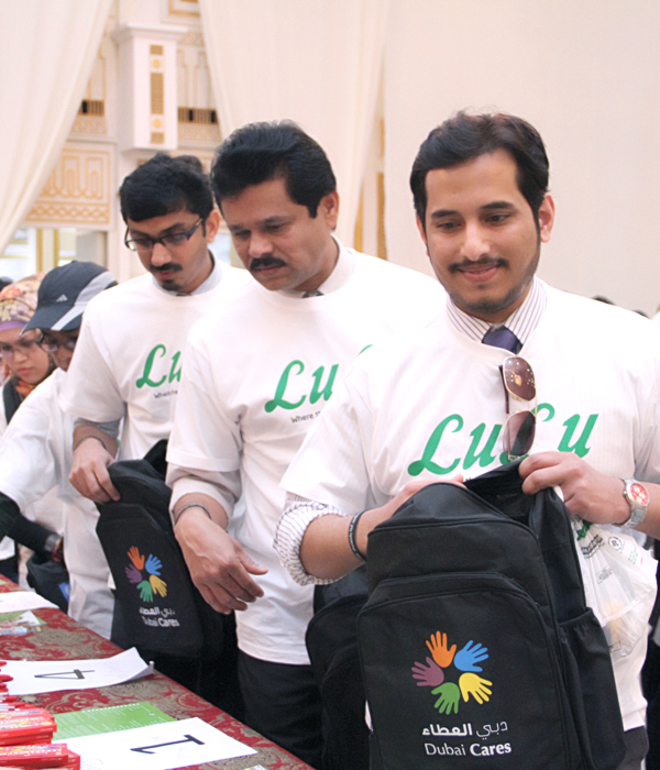 Lulu contributes to 'Rebuild Palestine: Start with Education' by Dubai Cares