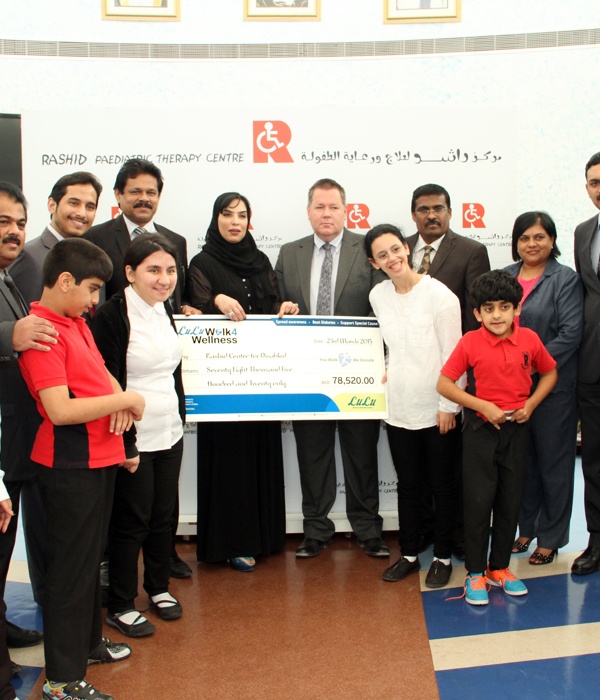 Proceeds from 'Lulu Walk 4 Wellness' 2015 handed over