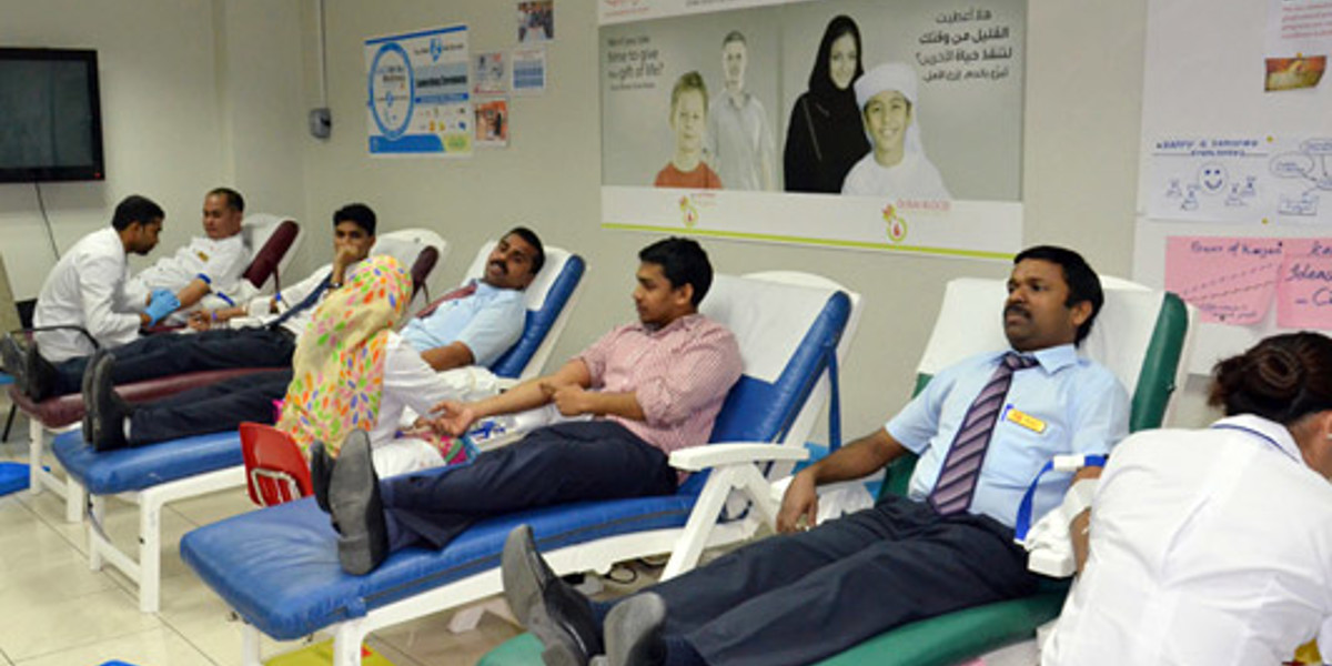 Lulu Hypermarket conducts Blood Donation Camp