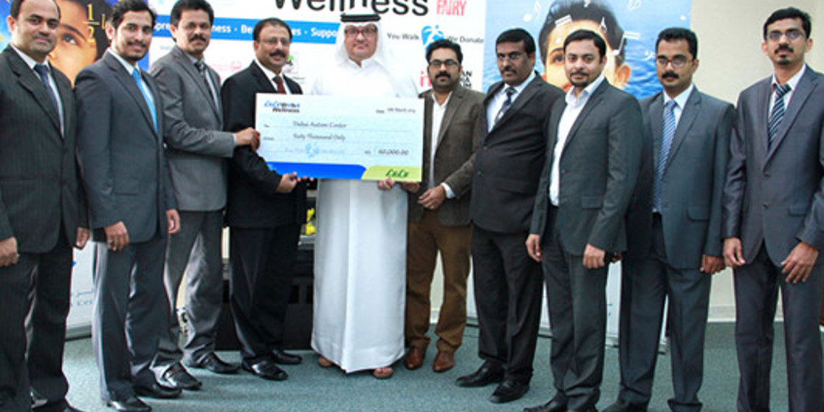 Lulu Group hands over 'Lulu Walk 4 Wellness' donation to Dubai Autism Center