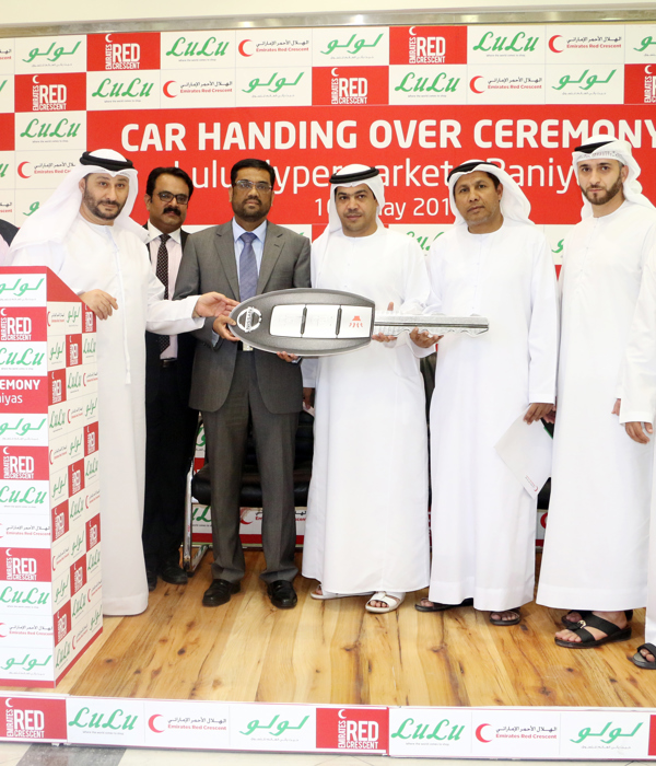 Lulu Group donates unclaimed Raffle Draw Prize Car