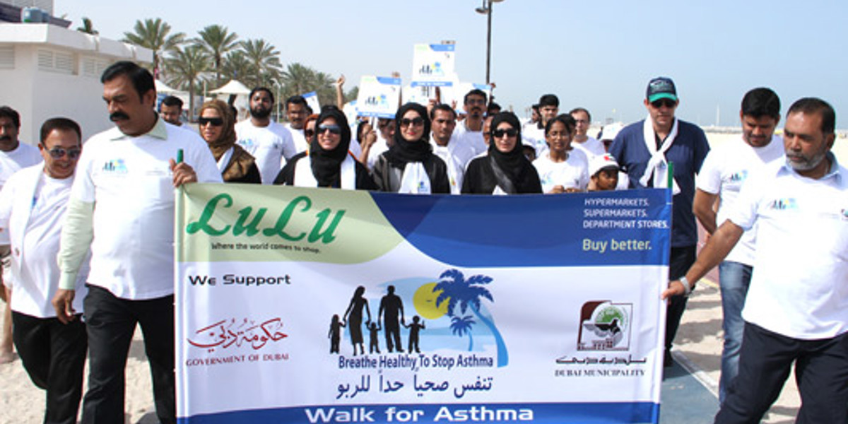 Lulu joins Dubai Municipality for Walkathon