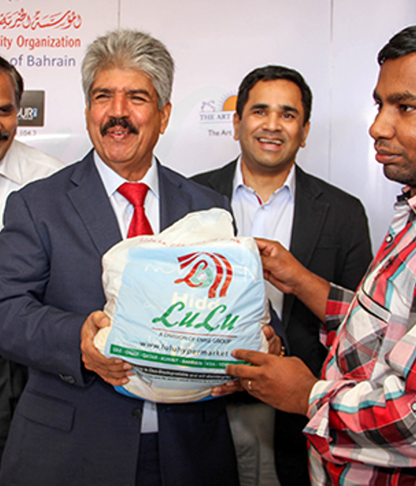 Donations collected for Lulu Food for All™ initiative distributed on Bahrain National Day