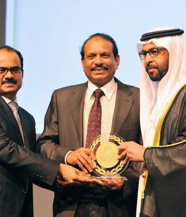 Yusuff Ali honoured with Hamdan bin Zayed Award 2013