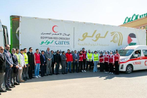 Lulu sends relief aid to Gaza