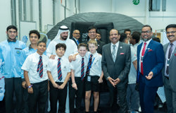 EXPO-SCIENCES INTERNATIONAL KICKS OFF IN ABU DHABI Lulu Group, A Proud Sponsor, Hosts Planetarium Show