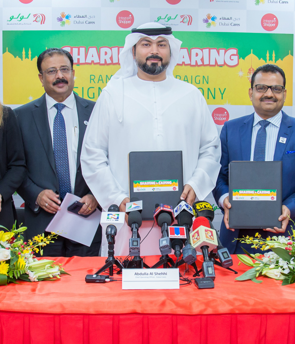 Lulu LAUNCHES SHARING IS CARING DONATION DRIVE FOR DUBAI CARES